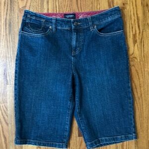 Denim Bermuda Shorts